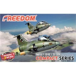 Lockheed F-104 & TF-104 NATO Starfighter  (2 kits)