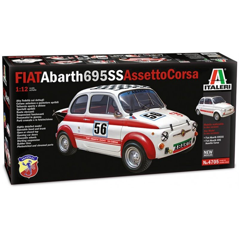 1/12 FIAT ABARTH 695SS ASSETTO CORSA