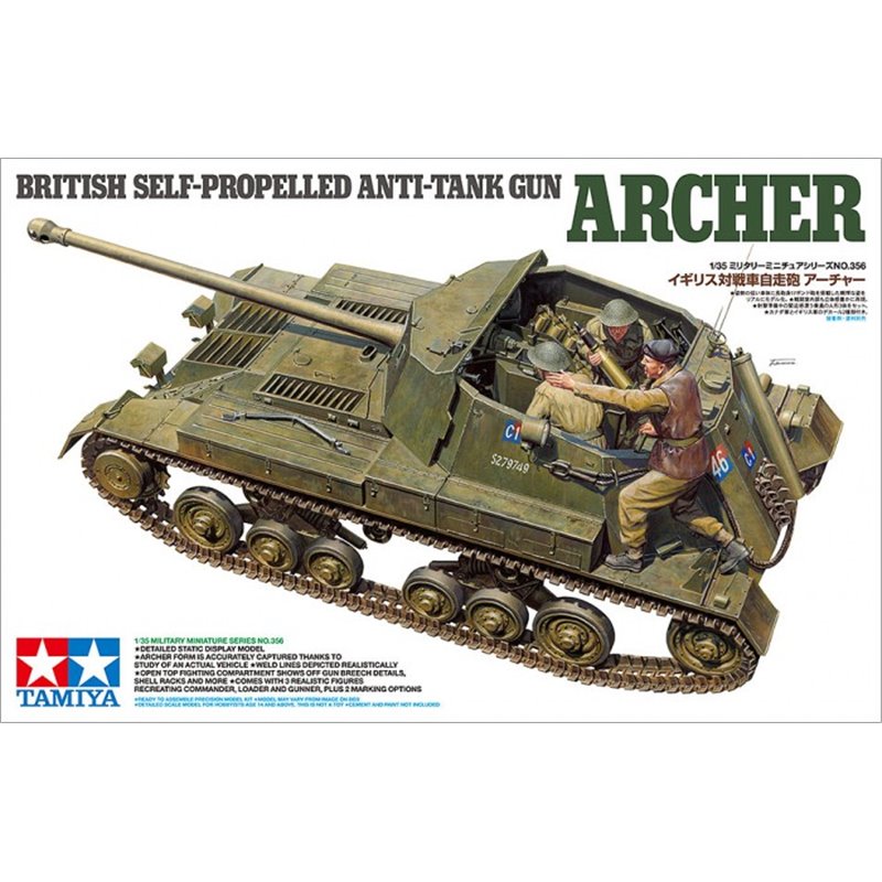 1/35 MM BRITISH TANK DESTROYER SELF PROPELLED ARCHER