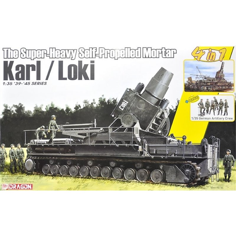 1/35 The Super-Heavy Self-Propelled Mortar Karl / Loki