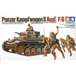 Maqueta 1/35 German Panzer Mk. II Ausf.F/G de Tamiya - Robotines