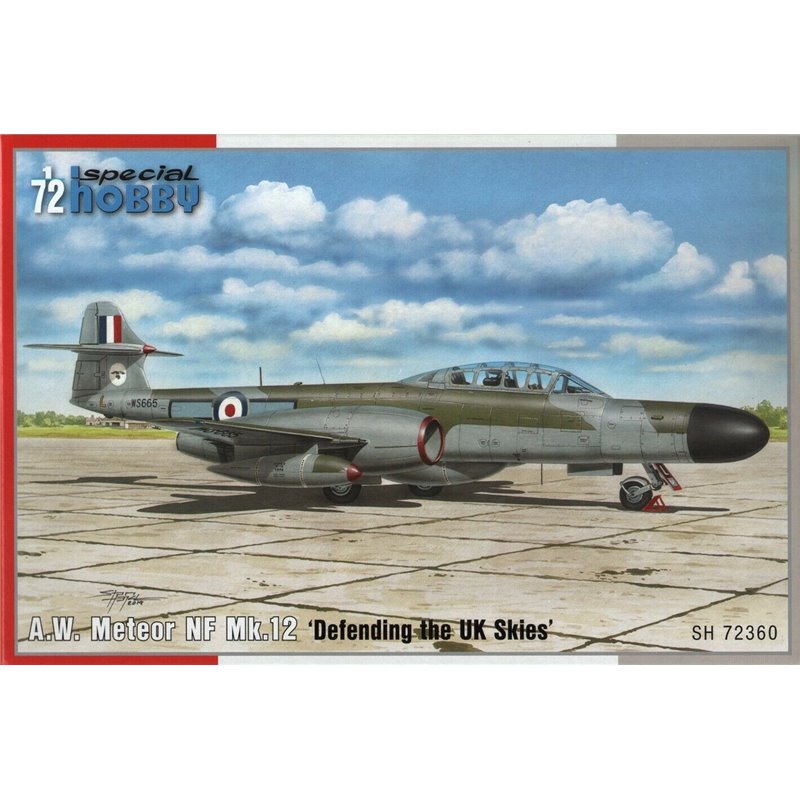 Special 1/72 Hobby A.W. Meteor NF Mk.12 'Defending the UK Skies' aircraft model kit