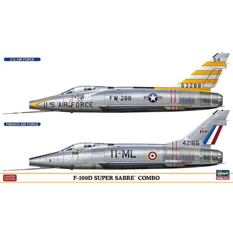 1/72 F-100D SUPER SABRE COMBO (2 maquetas)