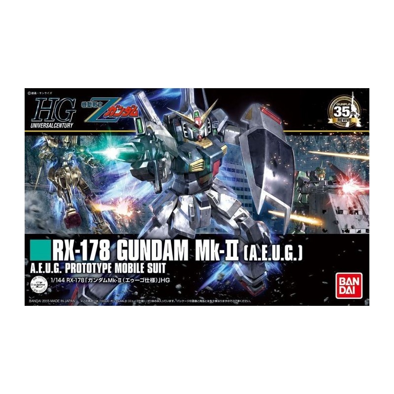 Bandai 1/144 HGUC Revive RX-178 Gundam Mk-II AEUG Version Model kit