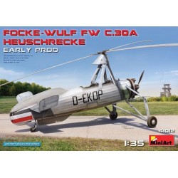 Maqueta de helicoptero Miniart 1/35 Focke-Wulf FW C.30A Heuschrecke Early Prod