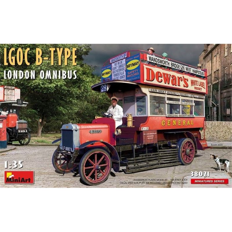 Maqueta Miniart 1/35 LGOC B-type London Omnibus