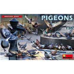 Miniart 1/35 Pigeons model kit