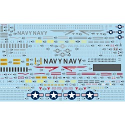 1/72 decals Grumman F-14A Tomcat Stencil and Data' set 