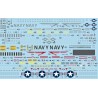 1/72 decals Grumman F-14A Tomcat Stencil and Data' set 