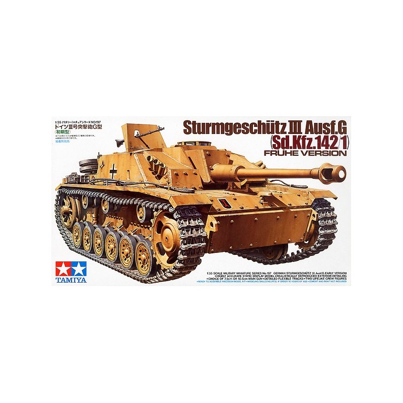 Maqueta de Tanque Tamiya 1/35 German Stug. III Ausf.G Early Model