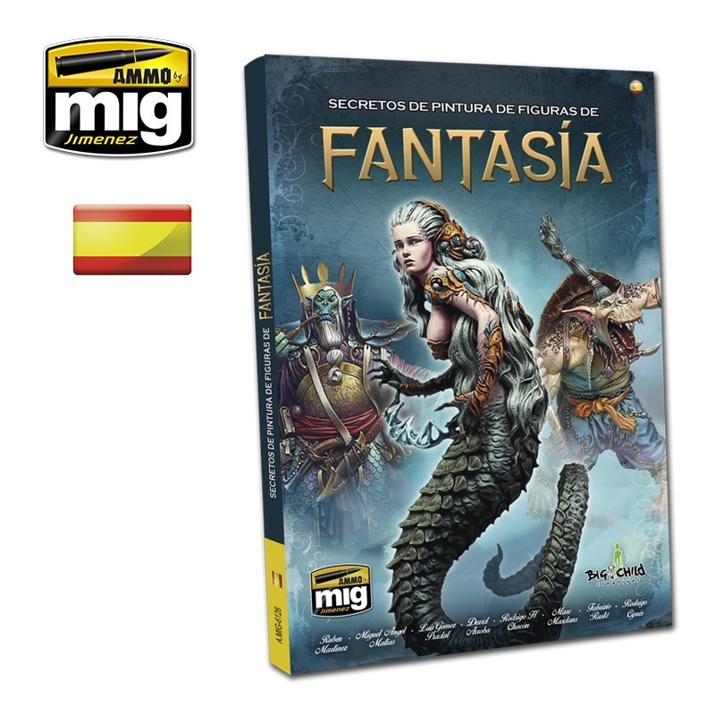 SECRETOS DE PINTURA DE FIGURAS DE FANTASÍA (spanish)