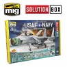 USAF NAVY GREY FIGHTERS SOLUTION BOX