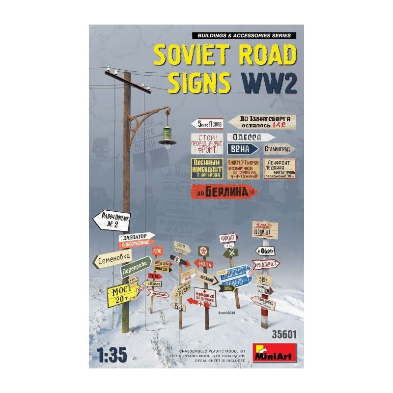 1/35 SOVIET ROAD SIGNS WW2