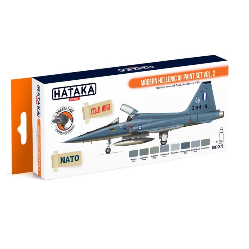 Hataka HTK-CS75 Modern Hellenic AF paint set vol. 2