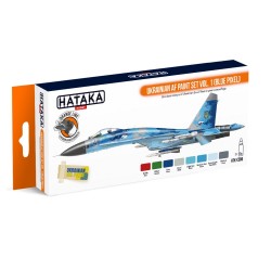 Hataka Ukrainian AF paint set vol. 1 (Blue Pixel)