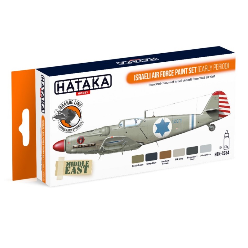 Hataka ISRAELI AIR FORCE PAINT SET (EARLY PERIOD)