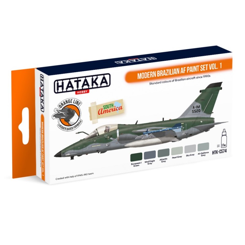 Hataka Modern Brazilian AF paint set vol. 1