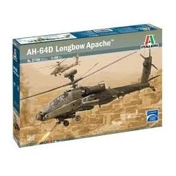 Maqueta del helicóptero AH-64D Longbow Apache 1/48 de Italeri