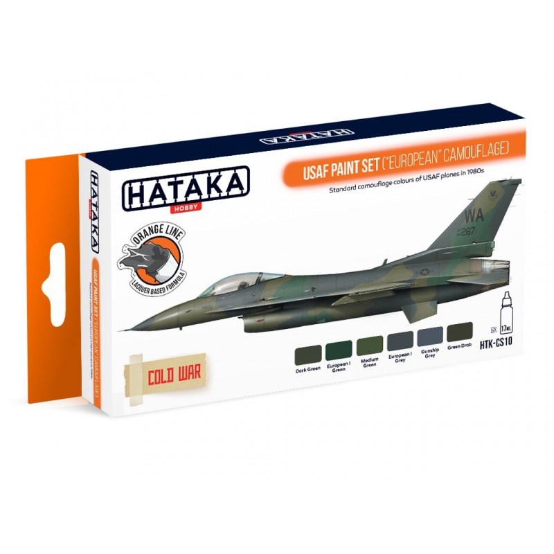 HatakaUSAF Paint Set (European Camouflage)