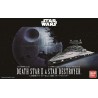 Bandai Star Wars Death II & Imperial Star Destroyer Model Kit