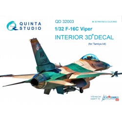 1/32 F-16C Interior Detail Set (for Tamiya)