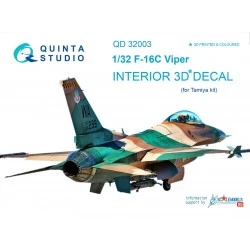 1/32 F-16C Interior Detail Set (for Tamiya)