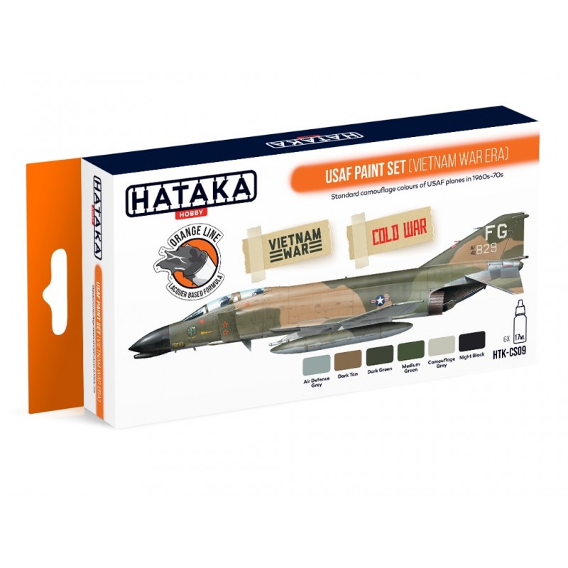 Hataka USAF Paint Set (Vietnam war-era)