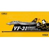 Maqueta de avion Great Wall Hobby 1/72 F-14D Tomcat - VF-31 Sunset Limited Edition