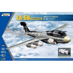 Kinetic 1/48 EA-6B PROWLER VMAQ-2 "PLAYBOYS" aircraft model kit