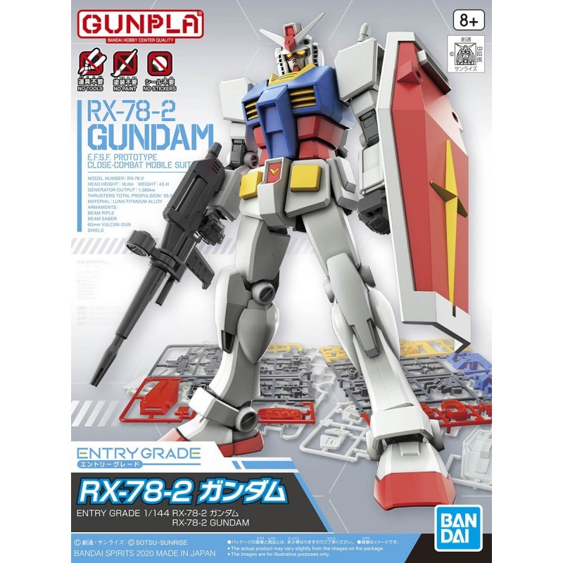 1/144 ENTRY GRADE RX-78-2 GUNDAM