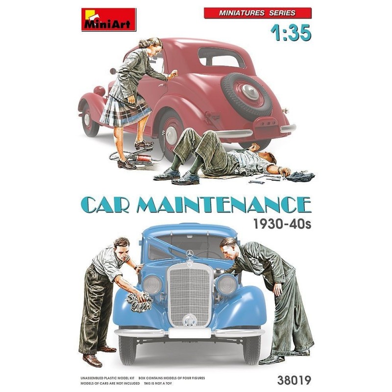 1/35 CAR MAINTENANCE 1930S-40S