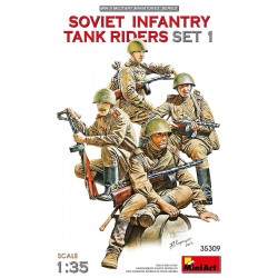 1/35 SOVIET INFANTRY TANK RIDERS SET 1