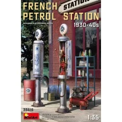 1/35 FRENCH PETROL STATION 1930-40S