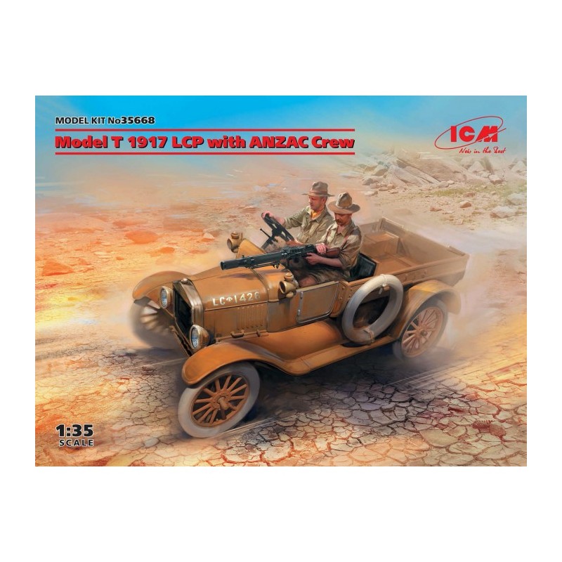 1/35 MODEL T 1917 LCP WITH ANZAC CREW