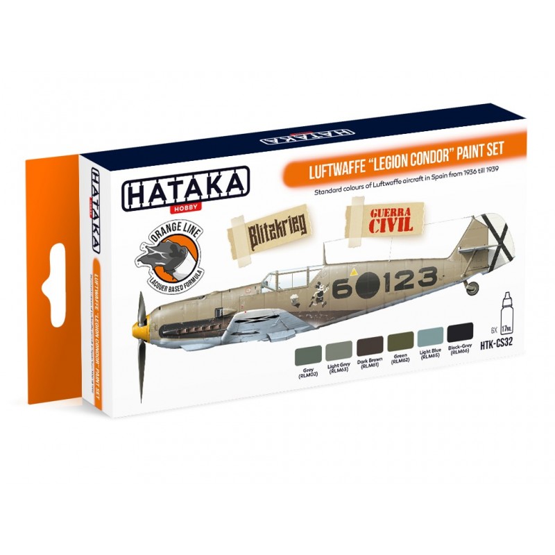 Hataka Ultimate Luftwaffe "Legion Condor" paint set