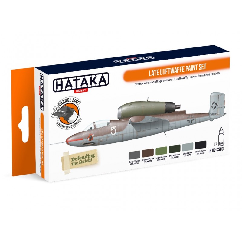 Hataka Late Luftwaffe paint set