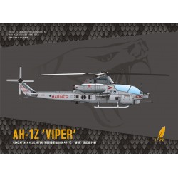 Maqueta del helicóptero AH-1Z Viper del USMC a escala 1/72 de Dream Model