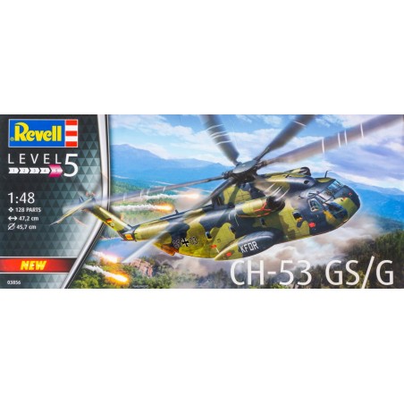 Maqueta de helicóptero 1/48 Sikorsky CH-53 GS/G del fabricante Revell