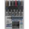 Gundam Metallic ultra Marker Set 2 (6pcs)