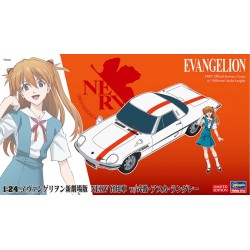 1/24 REBUILD OF EVANGELION: NERV OFFICIAL BUSINESS COUPE W/ASUKA LANGLEY SHIKINAMI