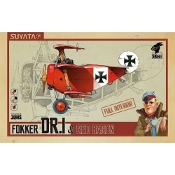 Maqueta-Fokker-DR-I-Red-Baron-Full-Interior-Suyata