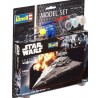 Maqueta del Imperial Star Destroyer de Star Wars a escala 1/2700 de Revell