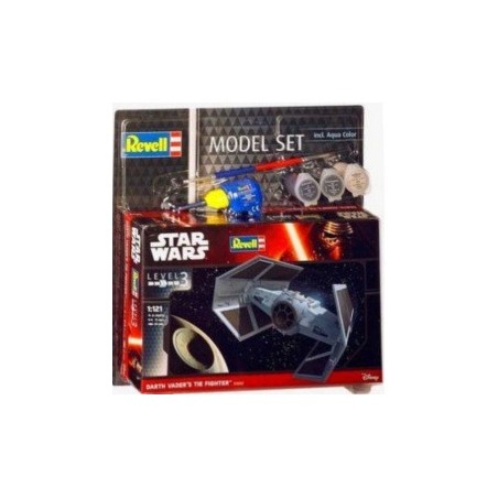 Maqueta del TIE Fighter de Darth Vader a escala 1/121 de Revell