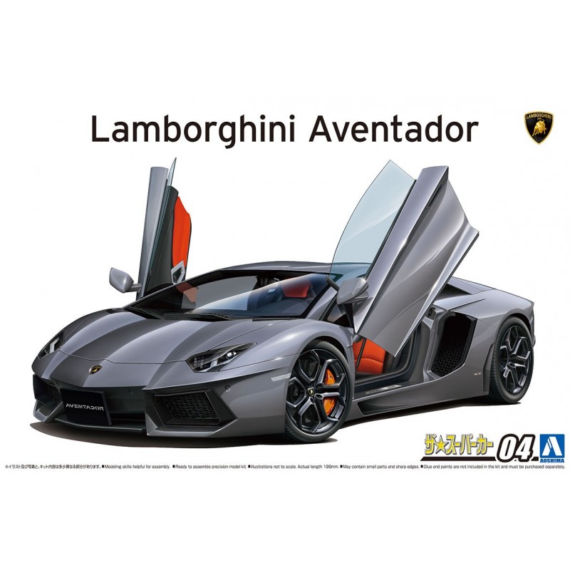 Aoshima 1/24 '11 Lamborghini Aventador LP700-4