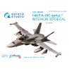 1/48 McDonnell-Douglas F/A-18С (early) Interior 3D Decal (Kinetic)