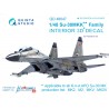 1/48 Sukhoi Su-30MKK Flanker-G Interior 3D Decal (HobbyBoss)