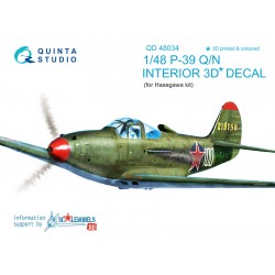 1/48 Bell P-39Q/N Airacobra  (for Hasegawa  kit) 