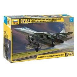 Zvezda 1/48 Su-57 Russian Fifth-generation Fighter model kit