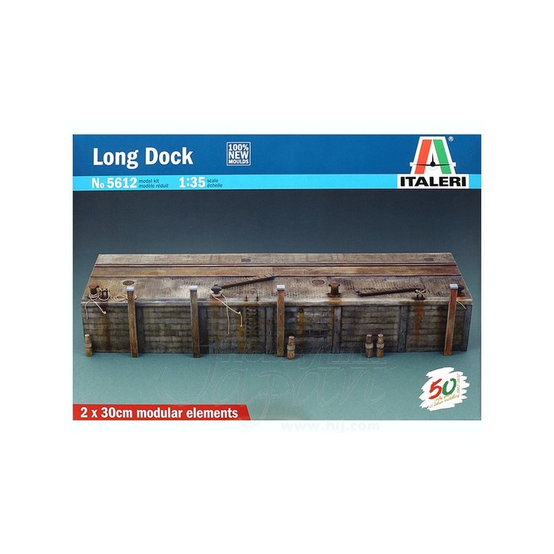 Italeri 1/35 Long Dock with Stairs