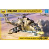 Zvezda 1/72 MIL MI-24P helicopter model kit